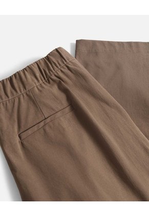 Pantalón Amplio Sartorial Alotech Para Mujer  Deportiva  Color Beige Marca Atmos