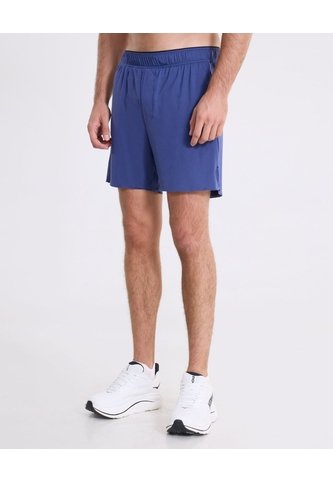 Bermuda Squared Con Biker Interno  Para Hombre Azul Atmos Atmos