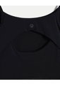 Vestido Con Abertura Posterior Para Mujer  Deportiva  Color Negro Marca Atmos de Atmos