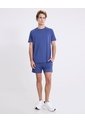 Bermuda Squared Con Biker Interno  Para Hombre Azul Atmos de Atmos