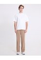 Camiseta Boxy Con Estampado Frontal  Para Hombre Blanco Atmos de Atmos
