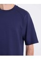 Camiseta Amplia Manga Ranglan Plush  Para Hombre Azul Atmos de Atmos
