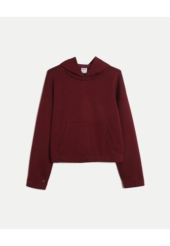 Buzo  Para Mujer Hoodie Color Vino Marca Atmos #31060088 Atmos