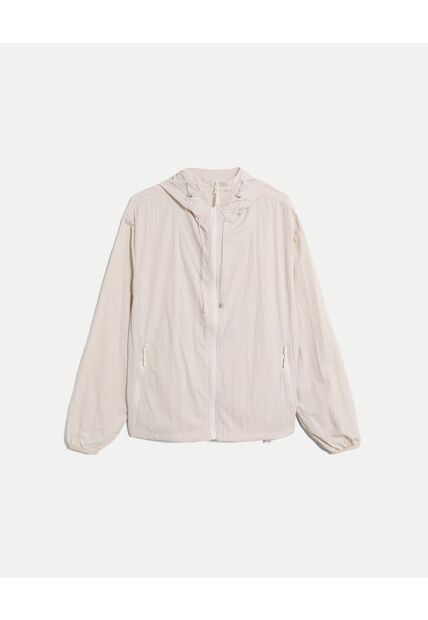 Chaqueta Para Hombre Deportiva Color Crema Marca Atmos #32080058