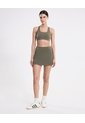 Falda Aerius Con Biker Para Mujer  Deportiva  Color Verde Marca Atmos de Atmos