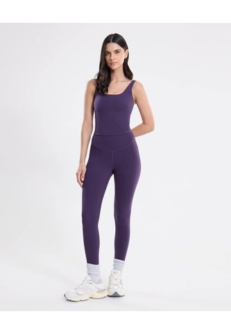 Camiseta Tank Aerius Skin Ligera Para Mujer  Deportiva  Color Morado Marca Atmos Atmos