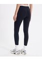 Leggins Regular Pretina Contraste  Para Mujer Negro Atmos de Atmos