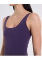 Camiseta Tank Aerius Skin Ligera Para Mujer  Deportiva  Color Morado Marca Atmos de Atmos