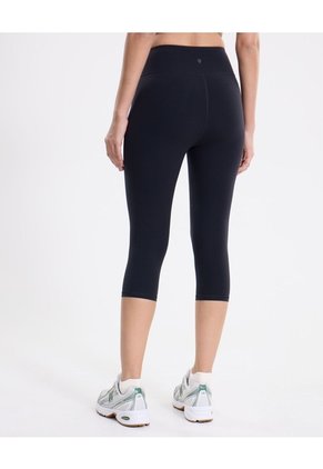 Leggins Capri Aerius Skin Ajuste Ligero  Para Mujer Negro Atmos