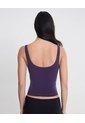 Camiseta Tank Aerius Skin Ligera Para Mujer  Deportiva  Color Morado Marca Atmos de Atmos