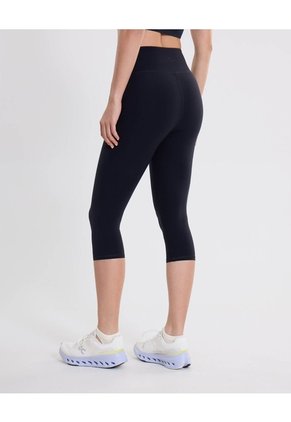 Leggins Capri Aerius Skin Ajuste Ligero  Para Mujer Negro Atmos
