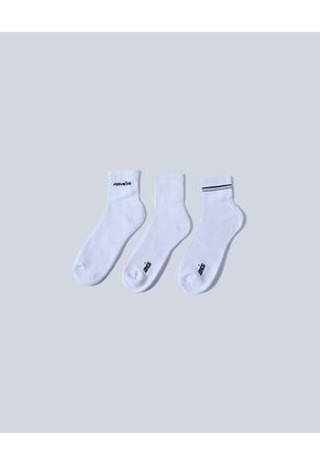 Medias Para Hombre Caña Media Color Blanco Marca Atmos #32980008