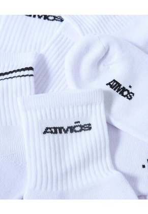 Medias Para Hombre Caña Media Color Blanco Marca Atmos #32980008