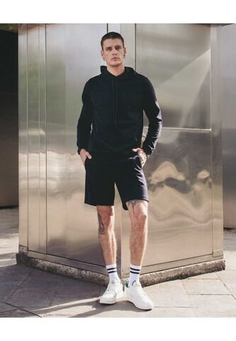 Bermuda Para Hombre Regular Corto Color Negro Marca Atmos #32100138 Atmos