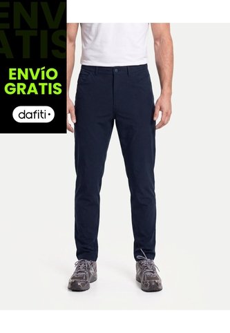 Pantalón Técnico Chino Flowtech  Para Hombre Negro Atmos Atmos