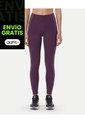 Leggins Regular Piping Contraste  Para Mujer Morado Atmos de Atmos