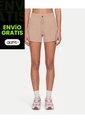 Short Pretina Ajustable Plush  Para Mujer Café Atmos de Atmos