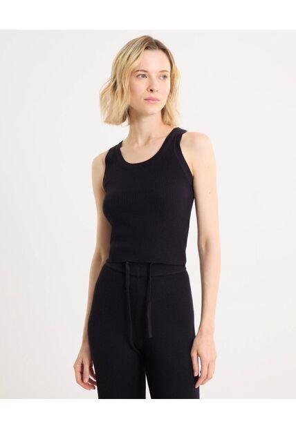 Camiseta Para Mujer Manga Sisa Cuello Redondo Color Negro Marca Atmos #31090233