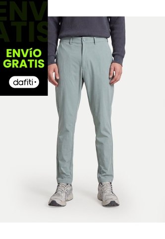 Pantalón Técnico Chino Flowtech  Para Hombre Verde Atmos Atmos