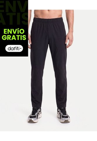 Pantalón Punto Aeroflow Ligero  Para Hombre Negro Atmos Atmos