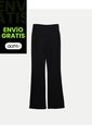 Pantalón Flare Plush  Para Mujer Negro Atmos de Atmos