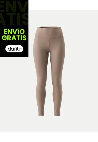 Leggings Regular Aerius Skin  Para Mujer Café Atmos Atmos