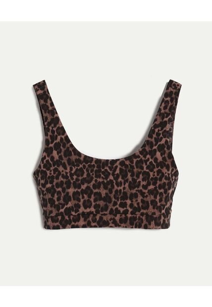 Top Para Mujer  Color Café Marca Atmos #31220177