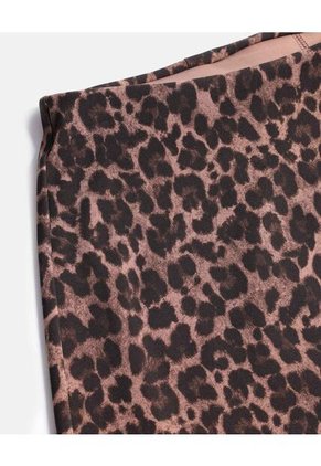 Falda Para Mujer Medio Color Café Marca Atmos #31140034