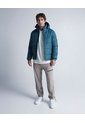 Chaqueta Para Hombre Acolchada Color Verde  Marca Atmos #32080006 de Atmos