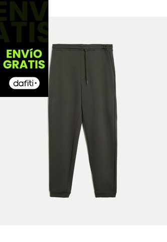 Jogger Básico Comfort Plush  Para Hombre Verde Atmos Atmos