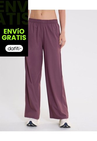 Pantalón De Punto Training Aeroflow Para Mujer  Deportiva  Color Morado Marca Atmos Atmos