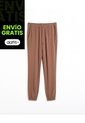 Pantalón  Para Hombre Jogger Color Café Marca Atmos #32070094 de Atmos