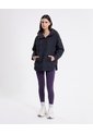 Chaqueta Acolchada Hoodie Funcional Para Mujer  Deportiva  Color Negro Marca Atmos de Atmos