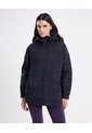 Chaqueta Acolchada Hoodie Funcional Para Mujer  Deportiva  Color Negro Marca Atmos de Atmos