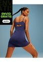 Vestido Con Abertura Posterior Para Mujer  Deportiva  Color Azul Marca Atmos de Atmos