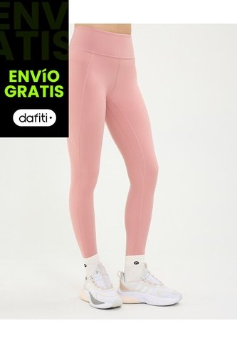 Leggins Pockets Aerius Soft  Para Mujer Rosa Atmos Atmos