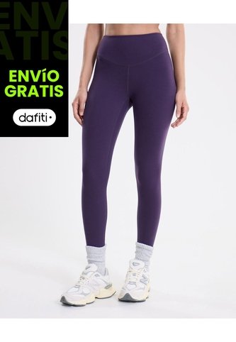 Leggings Regular Aerius Skin  Para Mujer Uva Atmos Atmos
