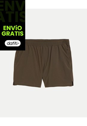 Bermuda Training 5 Pulgadas Con Brief Para Hombre Verde Atmos