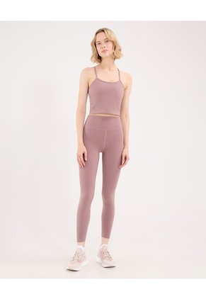 Leggins Regular Aerius Skin  Para Mujer Rosa Atmos