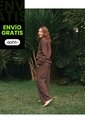 Pantalón Training Aeroflow Bota Amplia Para Mujer  Deportiva  Color Café Marca Atmos de Atmos
