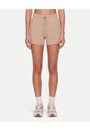 Short Pretina Ajustable Plush Para Mujer Café Atmos
