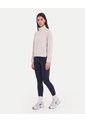 Chaqueta Rompevientos Cuello Alto  Para Mujer Crema Atmos de Atmos