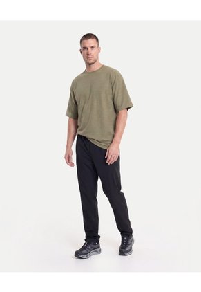 Pantalón Deportivo Pretina Ajustable Para Hombre Negro Atmos