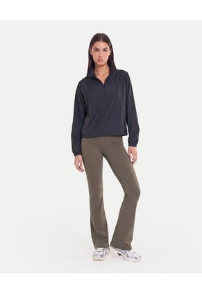 Top Soporte Medio Copas Removibles Para Mujer Verde Atmos