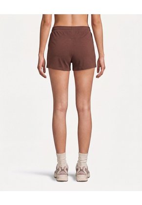 Short Pretina Ajustable Plush Para Mujer Café Atmos