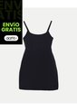 Vestido Con Abertura Posterior Para Mujer  Deportiva  Color Negro Marca Atmos de Atmos