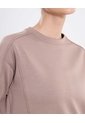 Buzo Cuello Redondo Plush Suave Para Mujer  Deportiva  Color Café Marca Atmos de Atmos