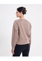 Buzo Cuello Redondo Plush Suave Para Mujer  Deportiva  Color Café Marca Atmos de Atmos