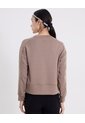 Buzo Cuello Redondo Plush Suave Para Mujer  Deportiva  Color Café Marca Atmos de Atmos
