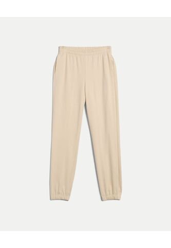Pantalón Para Mujer Jogger Color Crema Marca Atmos #31070080 Atmos